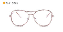 New Women Diamond Glasses Frame Eyeglasses Female Eyewear Frame Optical Glasses